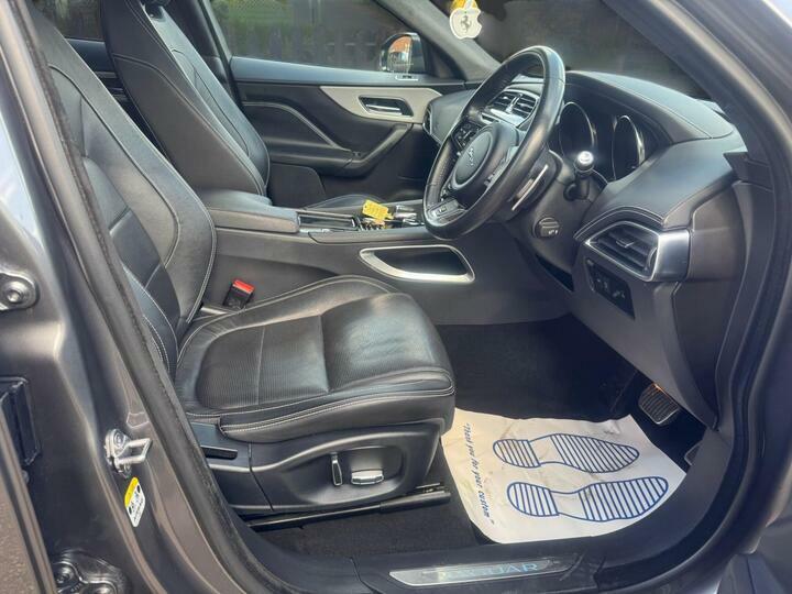 Jaguar F-Pace 2.0 D180 R-sport Awd Euro 6 Ss LX19OHG Grey #3