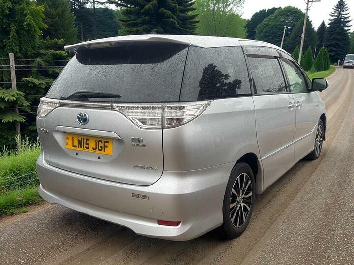 Toyota Estima Aeras 2.4 Hybrid Mpv 7 Seats Silver #2