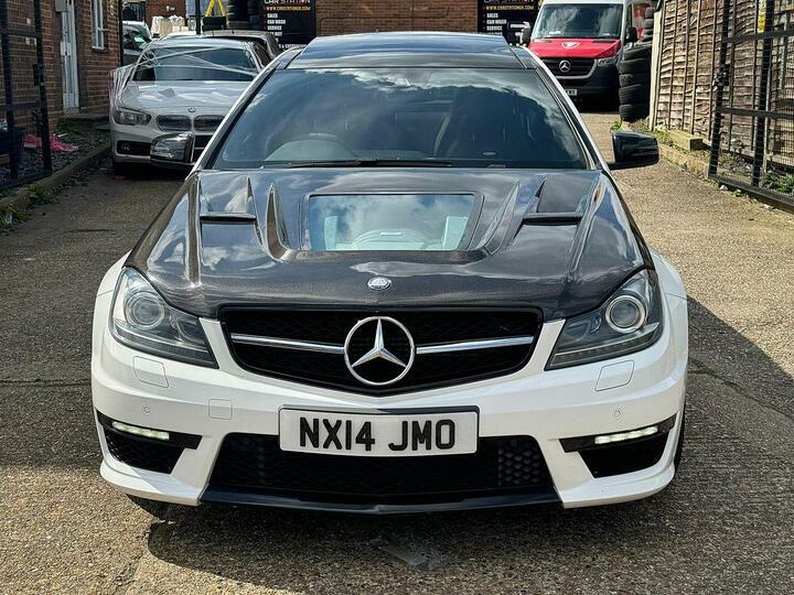 Mercedes-Benz C Class 6.3 C63 V8 Amg Edition 507 Coupe Spds M White #3