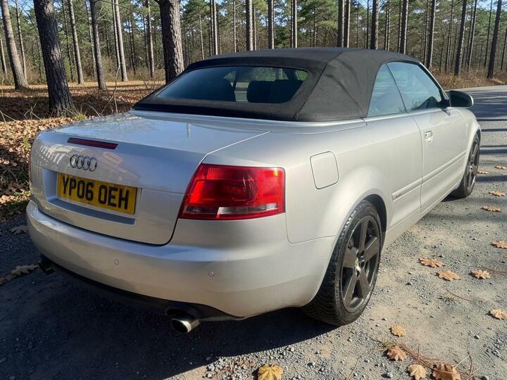Audi A4 Cabriolet 1.8T S Line Multitronic Silver #4
