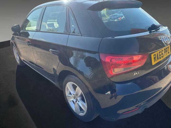 Audi A1 1.0 Tfsi Se Sportback Euro 6 Ss RA65PPZ Black #6