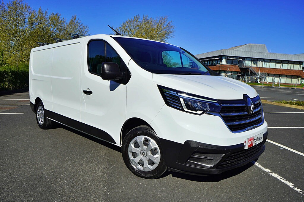 Renault Trafic Ll30 Advance Blue Dci Lwb Air Con Nav MM73CLF White #2