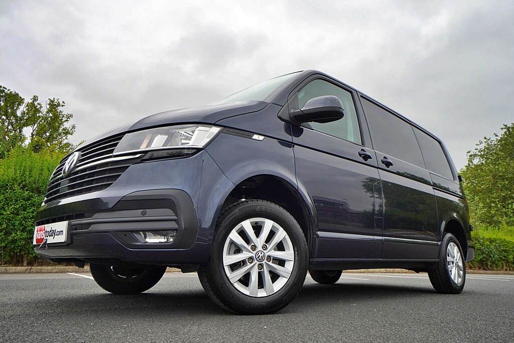 Volkswagen Transporter T28 Highline Tdi VO23KGZ Blue #2