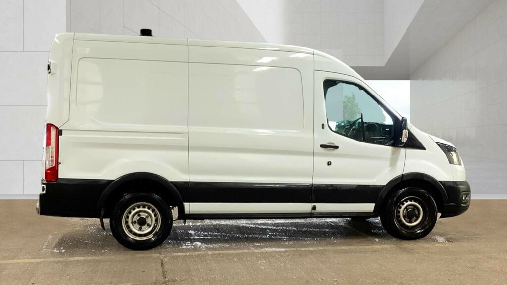 Ford Transit Custom 330 Leader Ecoblue L2 H2 Air Con Racking EO70EEP White #3