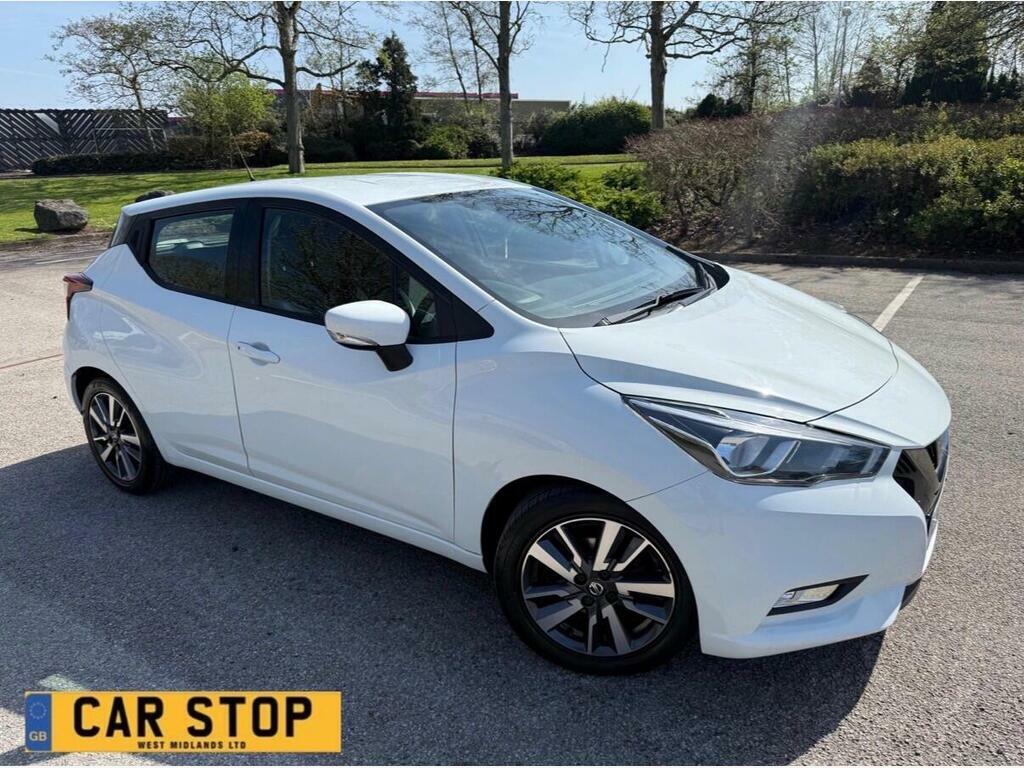 Nissan Micra 1.0 Acenta Euro 6 White