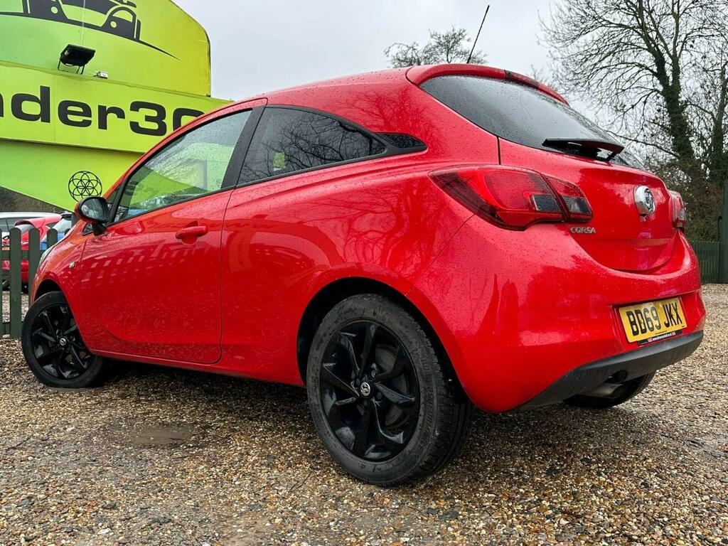 Vauxhall Corsa 1.4I Ecotec Griffin Euro 6 BD69JKX Red #2