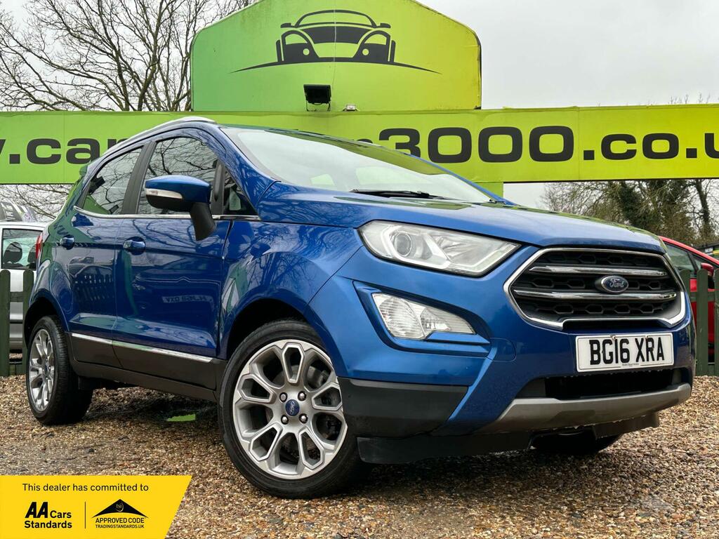 Ford Ecosport 1.0T Ecoboost Titanium Euro 6 Ss Blue