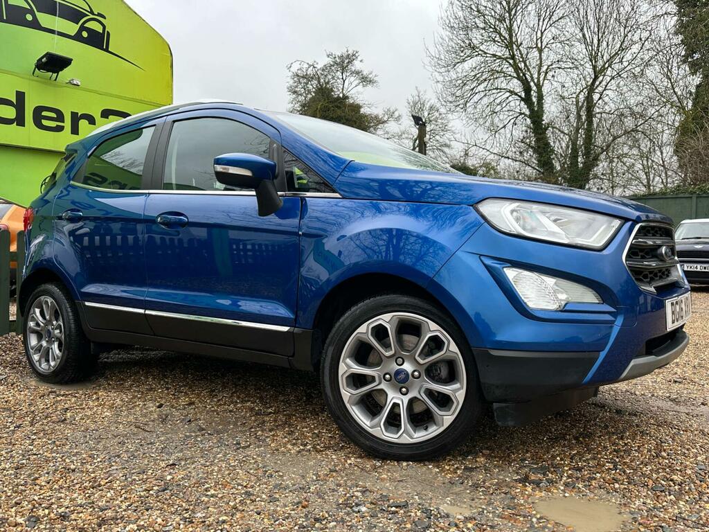 Ford Ecosport 1.0T Ecoboost Titanium Euro 6 Ss BG16XRA Blue #2