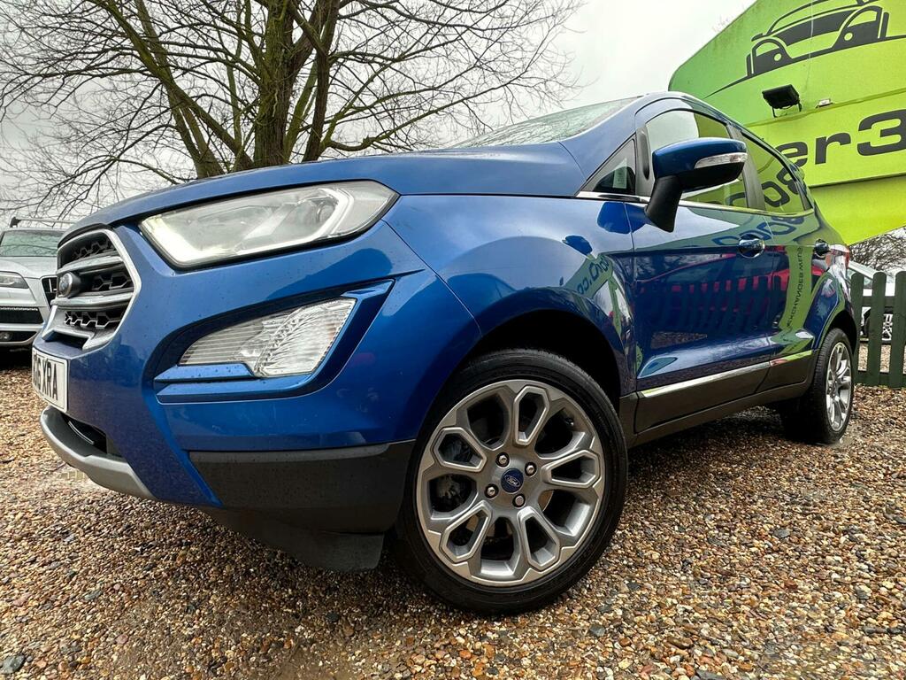 Ford Ecosport 1.0T Ecoboost Titanium Euro 6 Ss BG16XRA Blue #4
