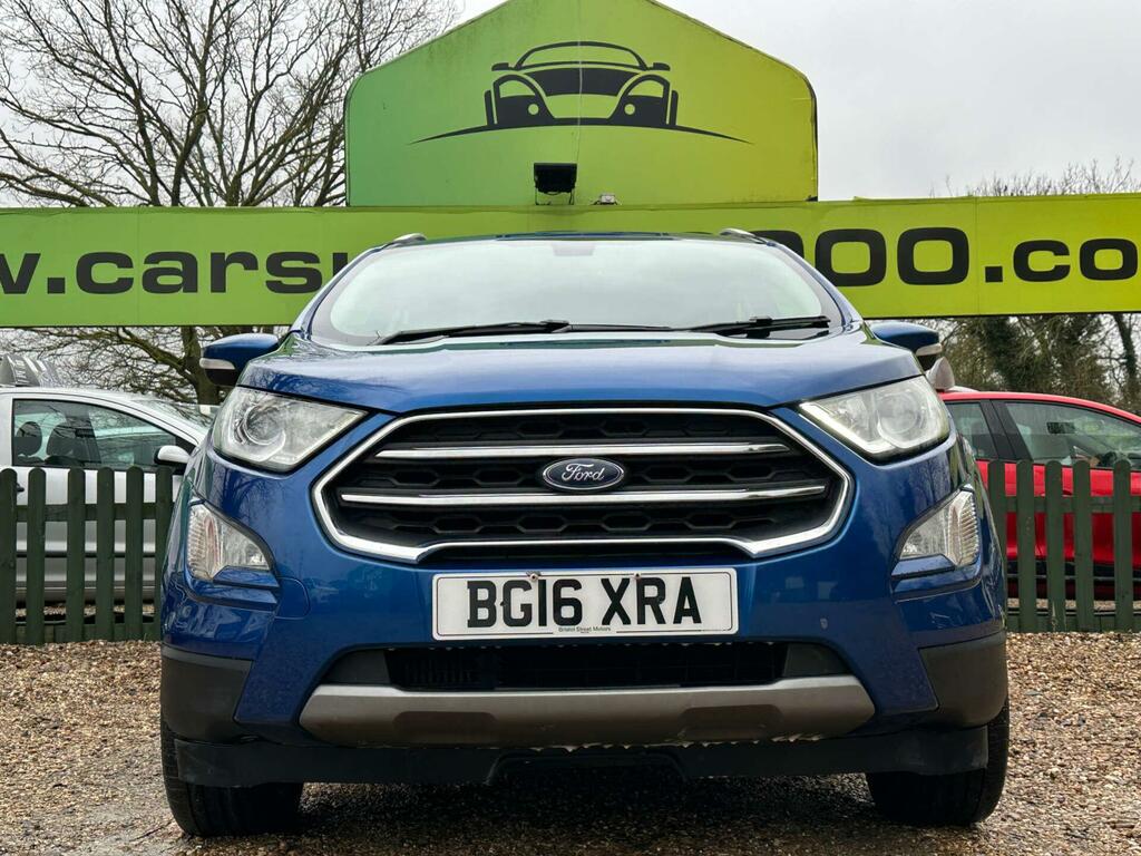Ford Ecosport 1.0T Ecoboost Titanium Euro 6 Ss BG16XRA Blue #3