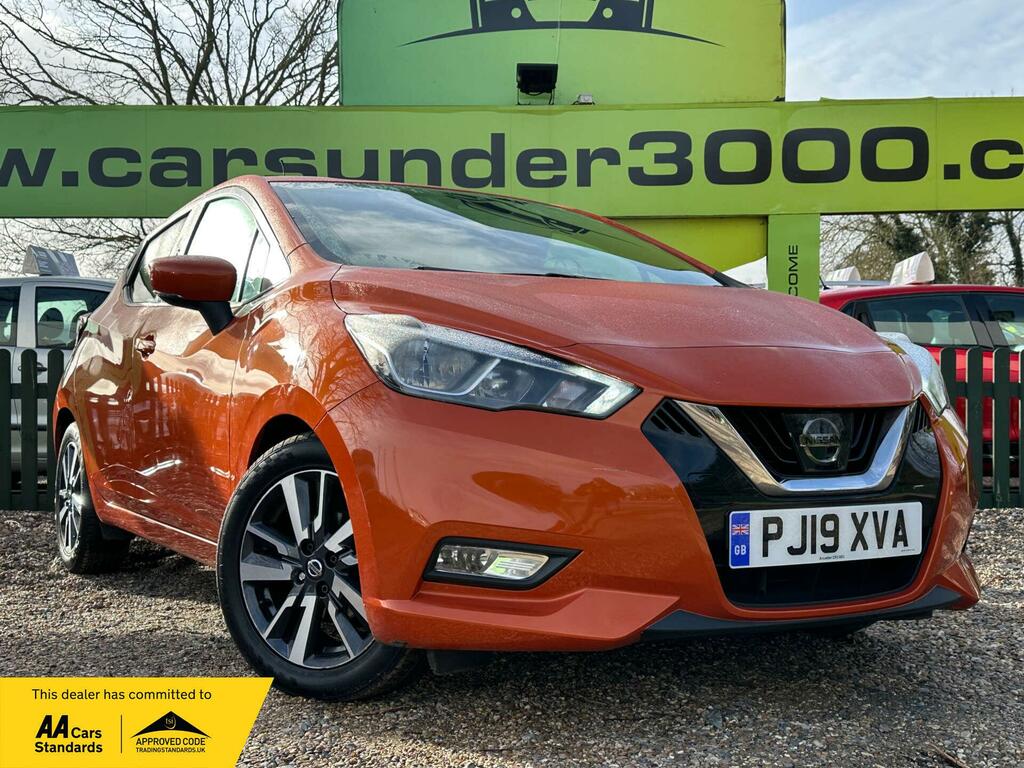 Nissan Micra 1.0 Ig-t N-connecta Euro 6 Ss Orange