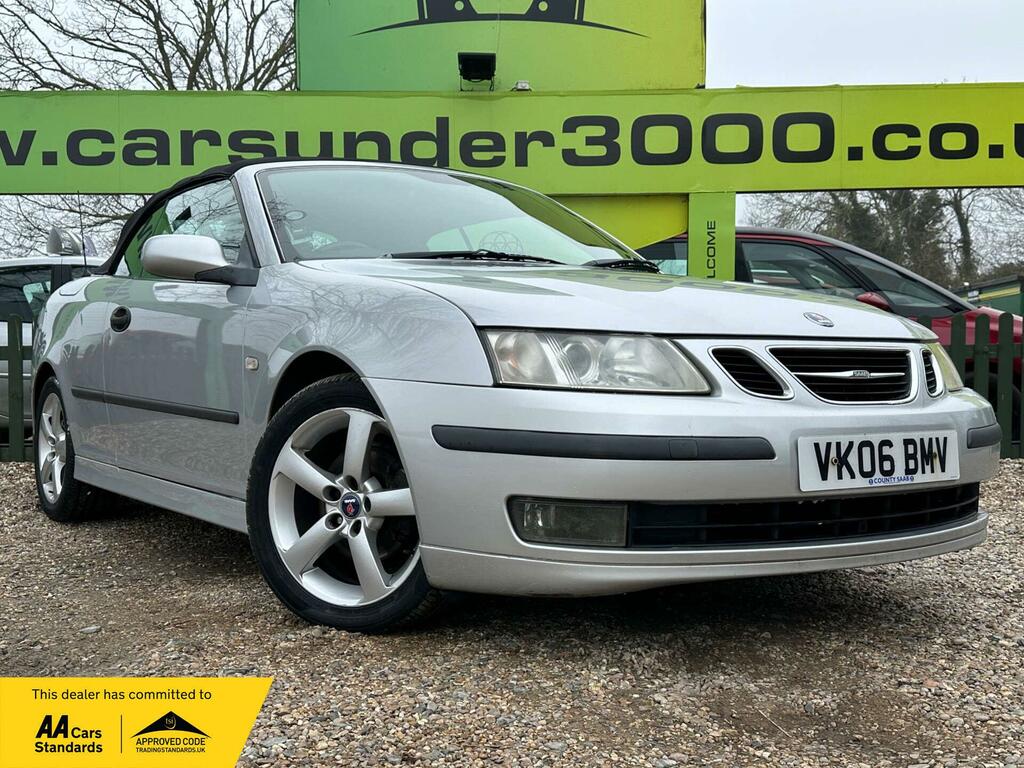 Saab 9-3 2.0T Cerulean Vector VK06BMV Silver