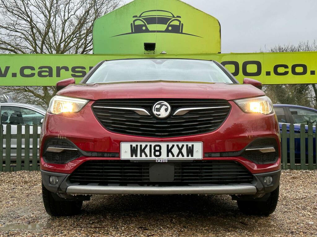 Vauxhall Grandland X 1.2 Turbo Sport Nav Euro 6 Ss WK18KXW Red #5