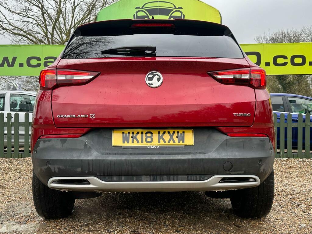Vauxhall Grandland X 1.2 Turbo Sport Nav Euro 6 Ss WK18KXW Red #6