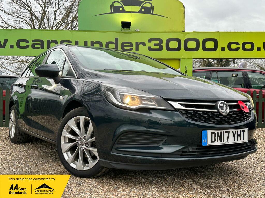 Vauxhall Astra 1.0I Turbo Ecoflex Design Sports Tourer Euro 6 S Green