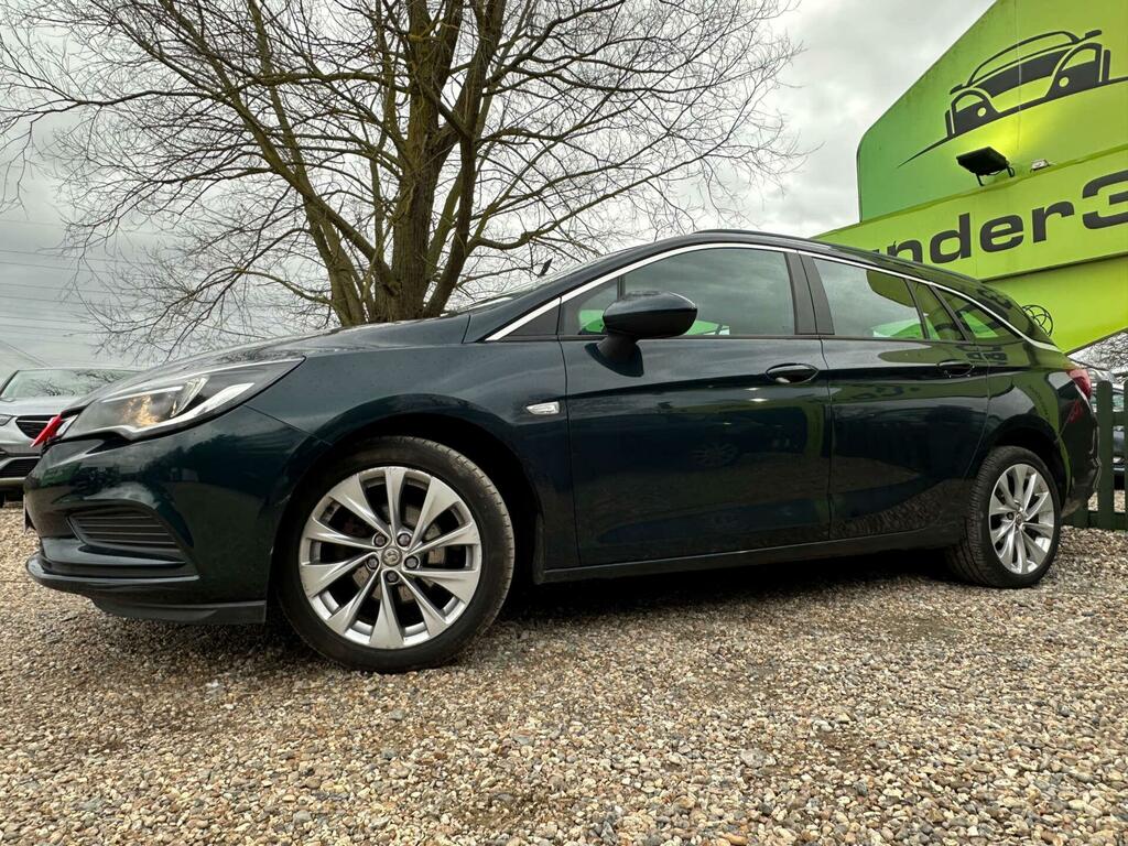 Vauxhall Astra 1.0I Turbo Ecoflex Design Sports Tourer Euro 6 S DN17YHT Green #6