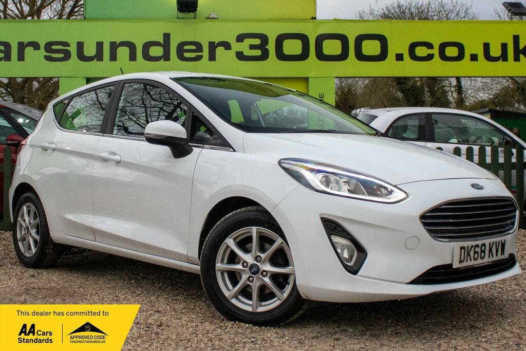 Ford Fiesta 1.0T Ecoboost Zetec Euro 6 Ss White