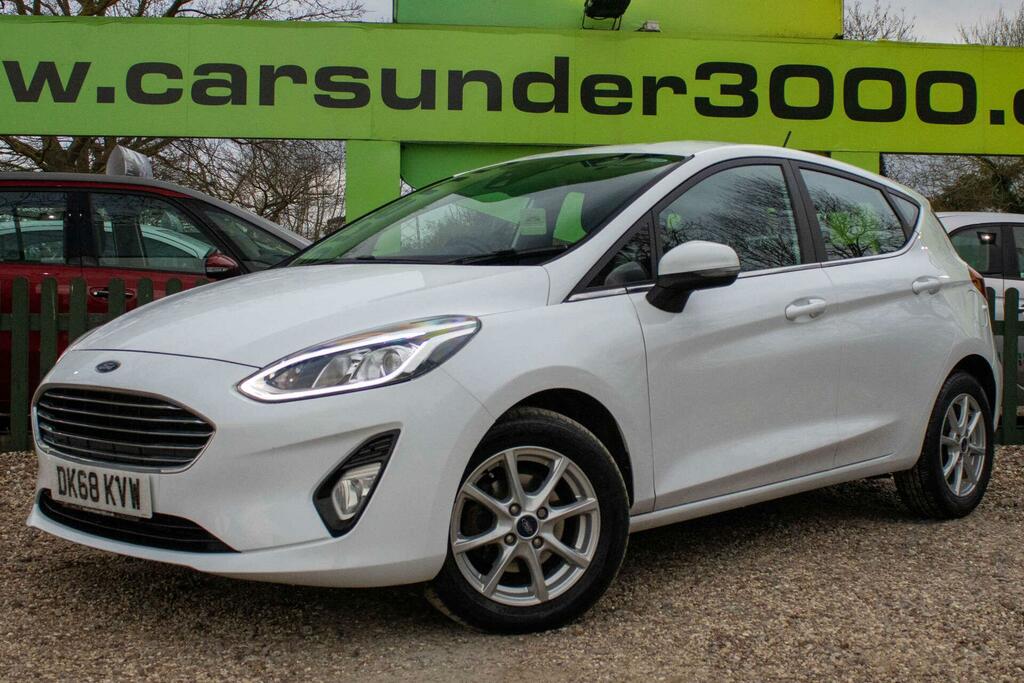 Ford Fiesta 1.0T Ecoboost Zetec Euro 6 Ss GL63HKH White #3