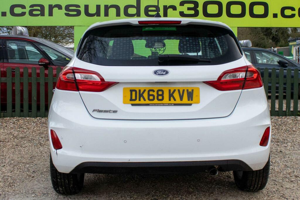 Ford Fiesta 1.0T Ecoboost Zetec Euro 6 Ss GL63HKH White #6