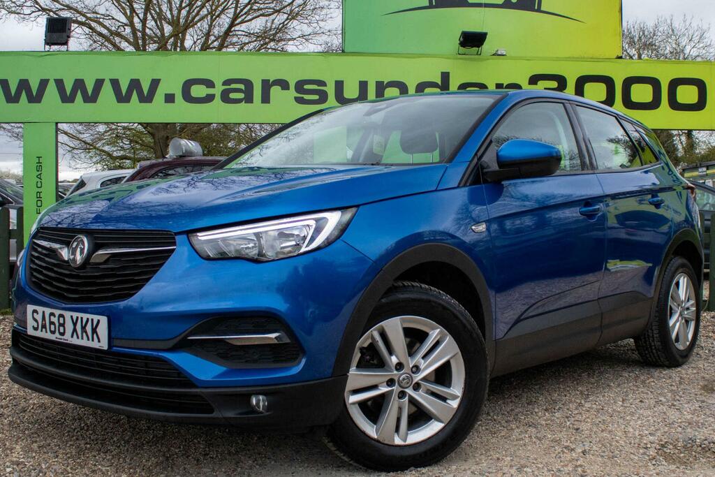 Vauxhall Grandland X 1.5 Turbo D Blueinjection Se Euro 6 Ss SA68XKK Blue #3
