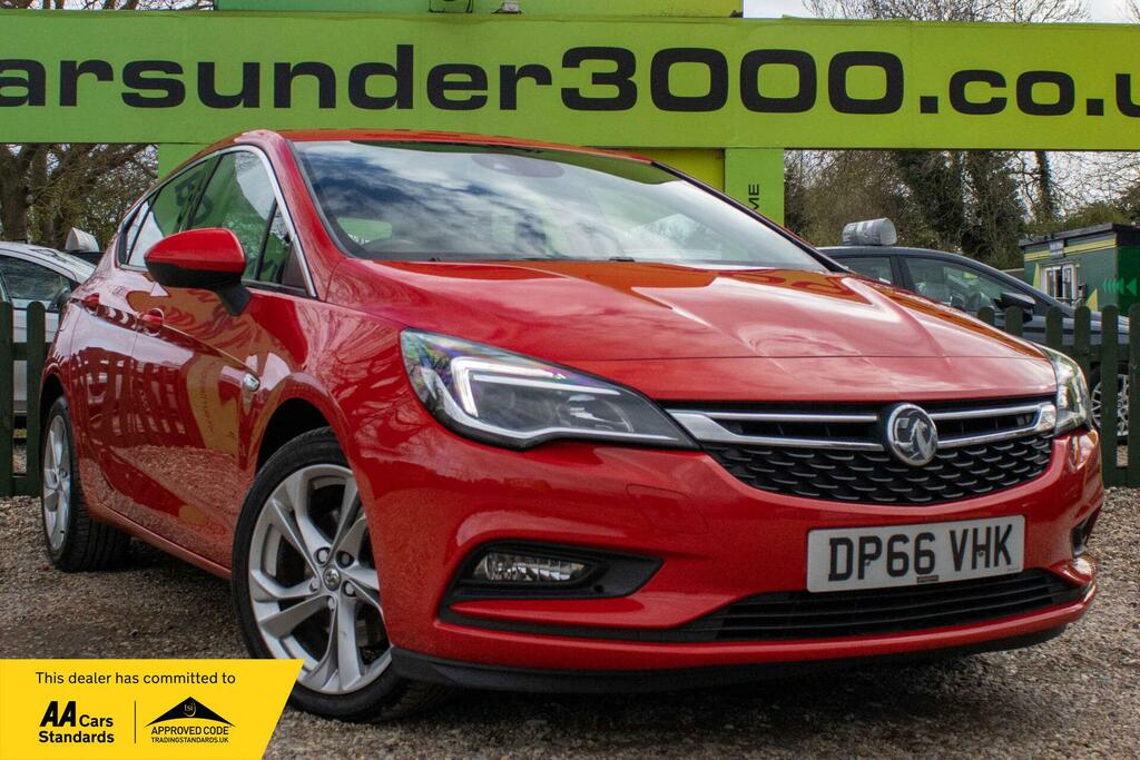 Vauxhall Astra 1.6 Cdti Blueinjection Sri Nav Euro 6 Ss Red