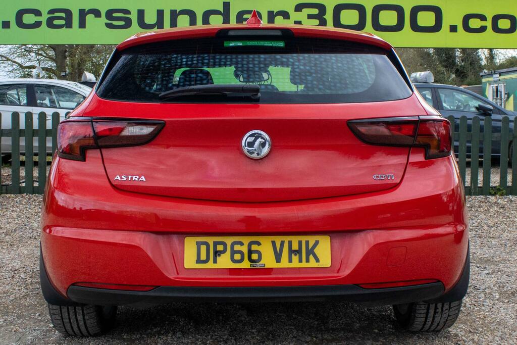 Vauxhall Astra 1.6 Cdti Blueinjection Sri Nav Euro 6 Ss DP66VHK Red #5