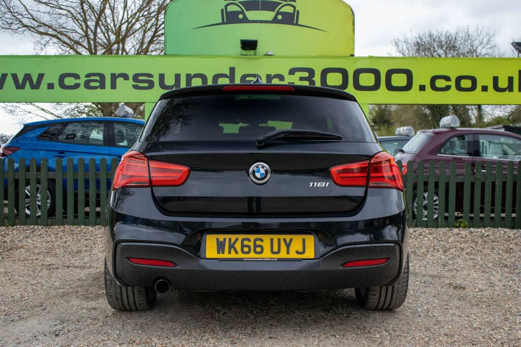 BMW 1 Series 1.5 118I M Sport Euro 6 Ss WK66UYJ Black #5