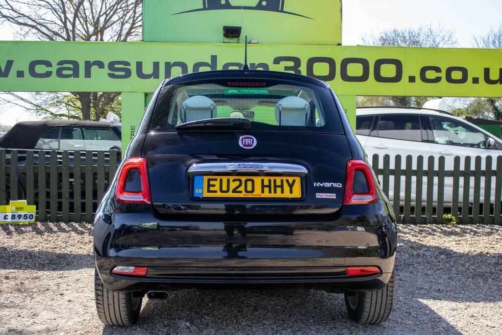Fiat 500 1.0 Mhev Lounge Euro 6 Ss EU20HHY Black #6