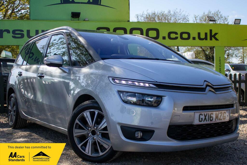 Citroen Grand C4 Picasso 1.6 Bluehdi Exclusive Eat6 Euro 6 Ss Silver