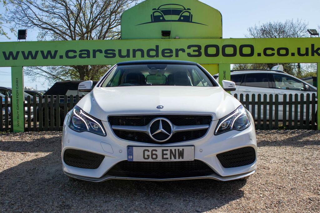 Mercedes-Benz E Class 3.0 E350d V6 Bluetec Amg Line Cabriolet G-tronic White #4