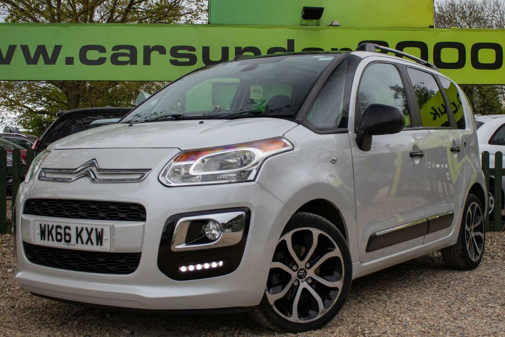 Citroen C3 Picasso 1.2 Puretech Platinum Euro 6 White #3