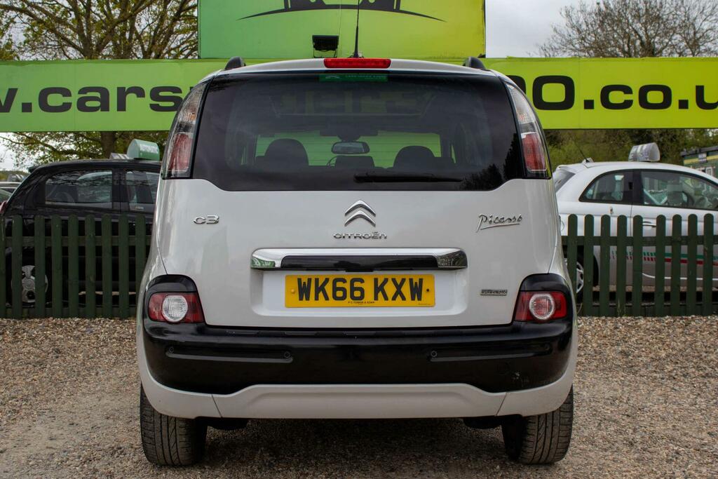 Citroen C3 Picasso 1.2 Puretech Platinum Euro 6 White #5