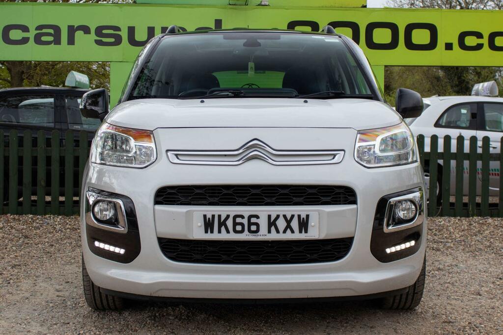 Citroen C3 Picasso 1.2 Puretech Platinum Euro 6 White #2