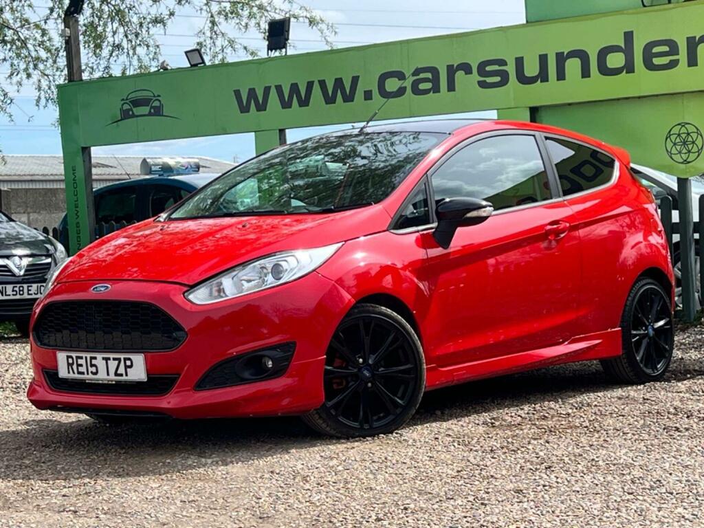 Ford Fiesta 1.0T Ecoboost Zetec S Red Edition Euro 6 Ss RE15TZP Red #4