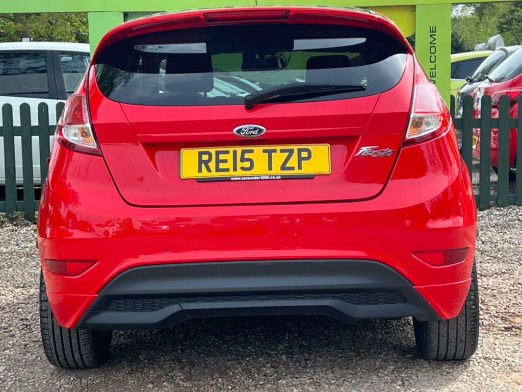 Ford Fiesta 1.0T Ecoboost Zetec S Red Edition Euro 6 Ss RE15TZP Red #6
