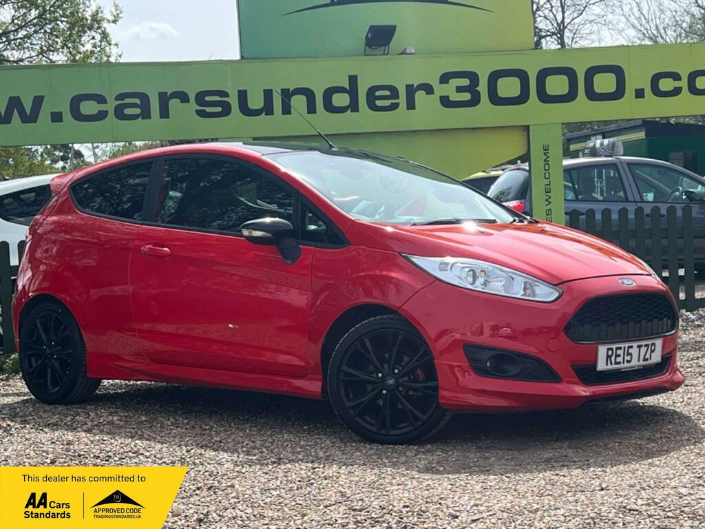Ford Fiesta 1.0T Ecoboost Zetec S Red Edition Euro 6 Ss Red