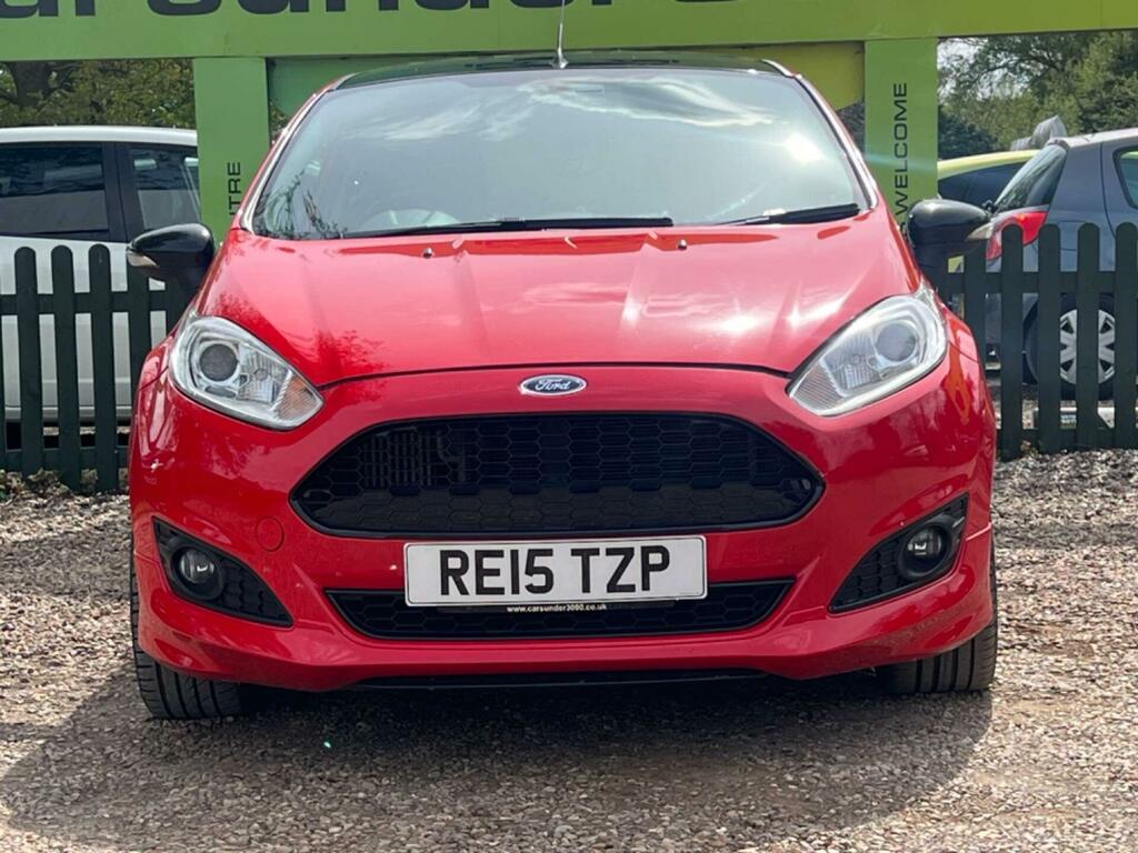 Ford Fiesta 1.0T Ecoboost Zetec S Red Edition Euro 6 Ss RE15TZP Red #3