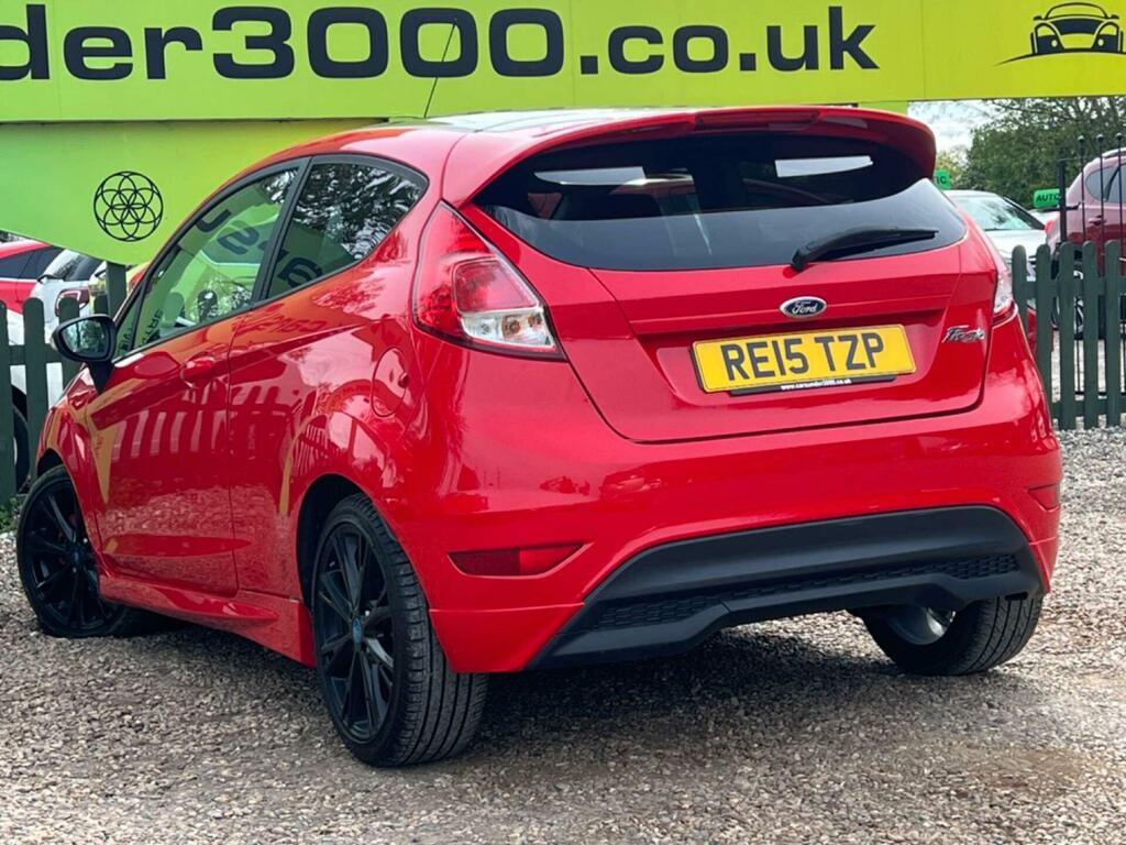 Ford Fiesta 1.0T Ecoboost Zetec S Red Edition Euro 6 Ss RE15TZP Red #5