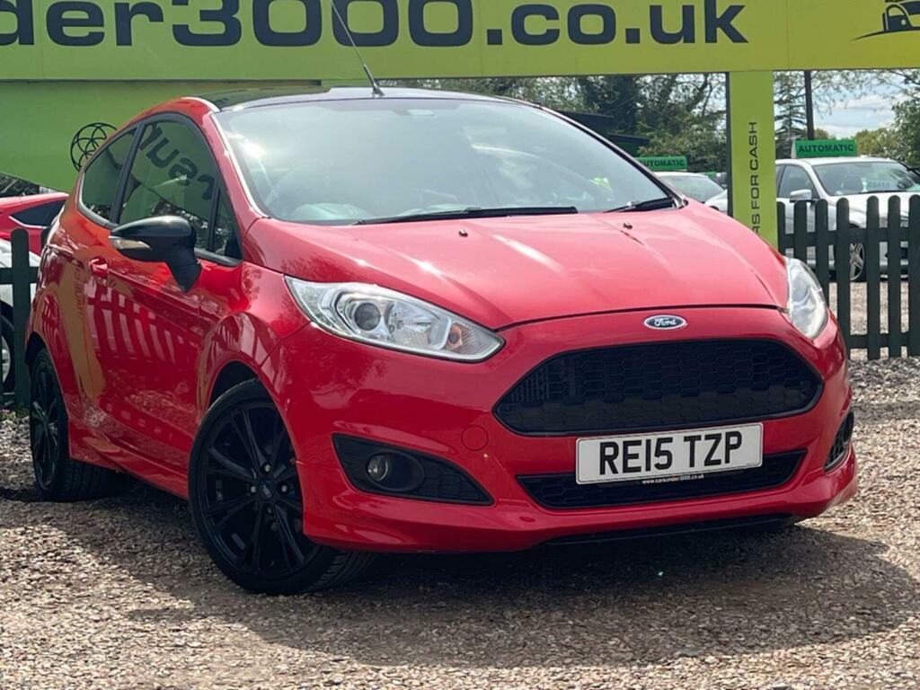 Ford Fiesta 1.0T Ecoboost Zetec S Red Edition Euro 6 Ss RE15TZP Red #2