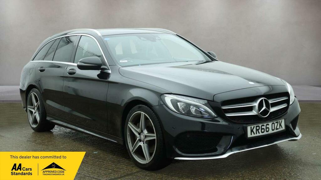 Mercedes-Benz C Class 2.1 C220d Amg Line 7G-tronic Euro 6 Ss Black