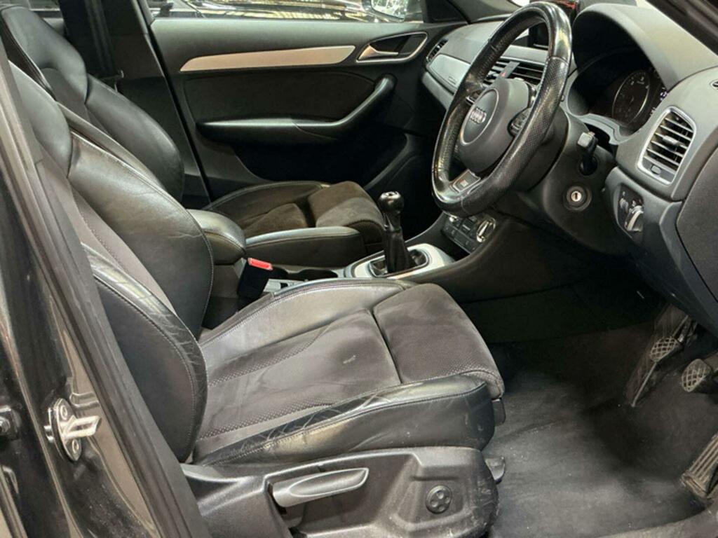 Audi Q3 2.0 Tdi S Line Plus Quattro Euro 5 Ss CX64ANF Grey #3