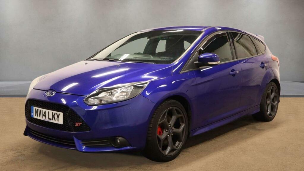 Ford Focus 2.0T Ecoboost St-2 Euro 5 Ss NV14LKY Blue #5