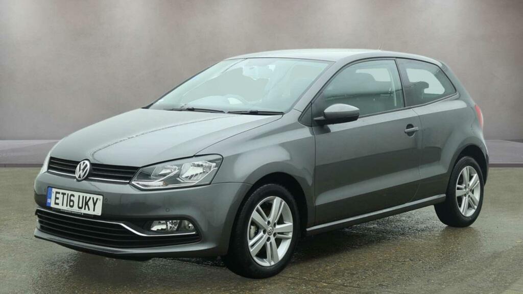 Volkswagen Polo 1.2 Tsi Bluemotion Tech Match Euro 6 Ss ET16UKY Grey #4