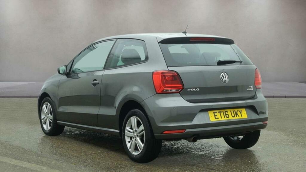 Volkswagen Polo 1.2 Tsi Bluemotion Tech Match Euro 6 Ss ET16UKY Grey #5
