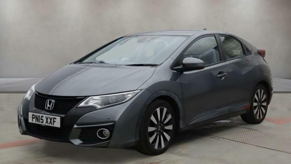 Honda Civic 1.4 I-vtec Se Plus Euro 6 Ss Grey #5