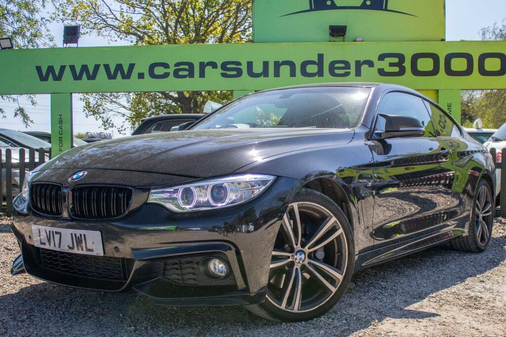 BMW 4 Series 2.0 420D M Sport Euro 6 Ss LV17JWL Black #3