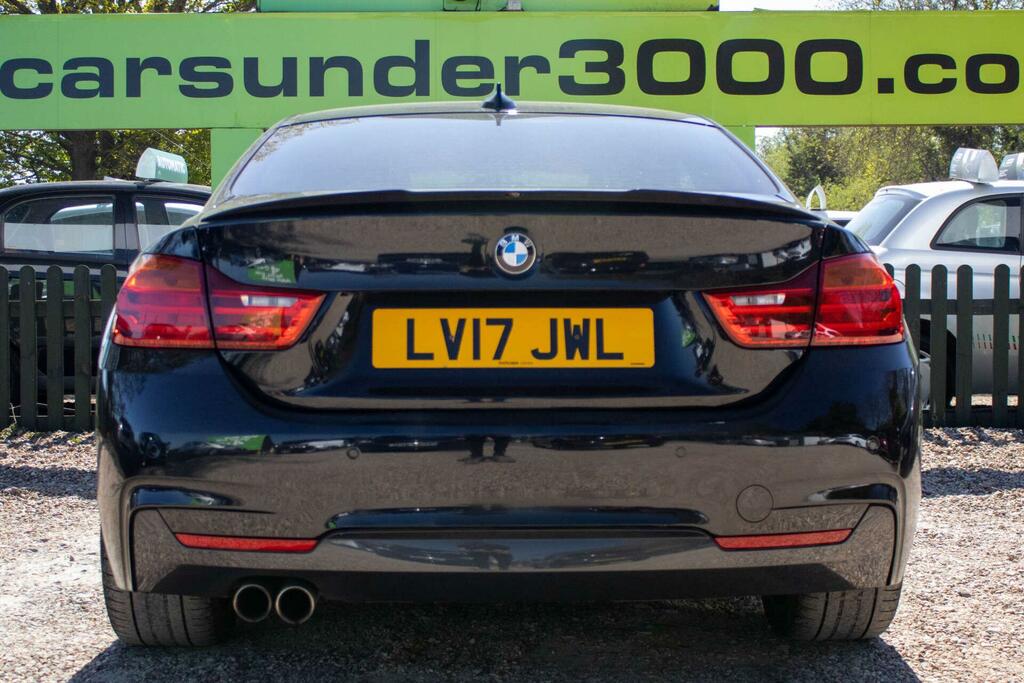 BMW 4 Series 2.0 420D M Sport Euro 6 Ss LV17JWL Black #5