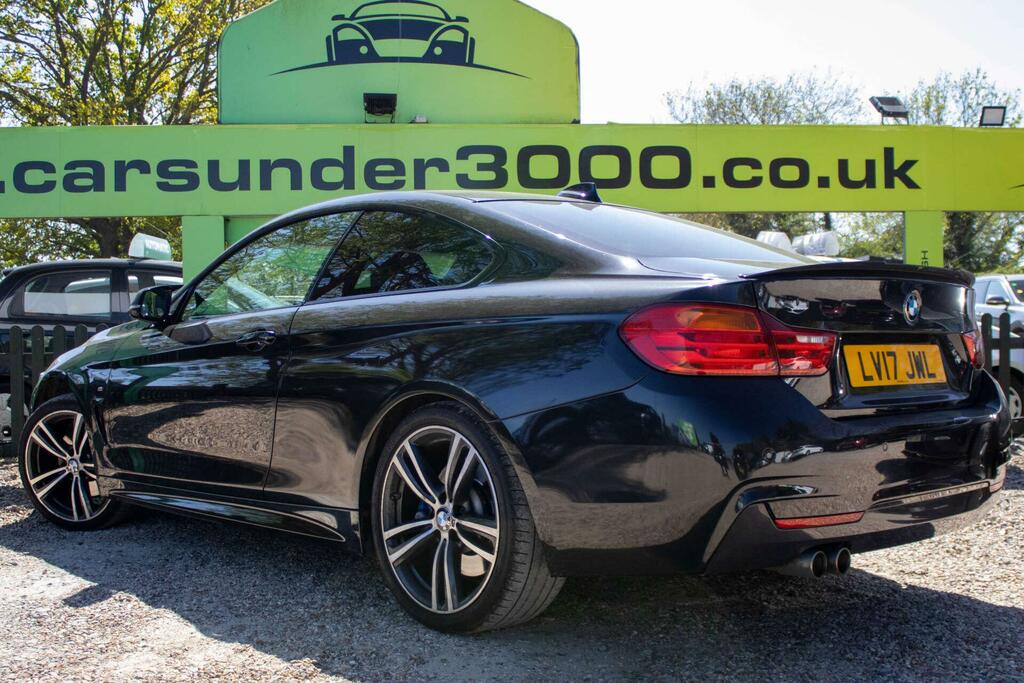 BMW 4 Series 2.0 420D M Sport Euro 6 Ss LV17JWL Black #4
