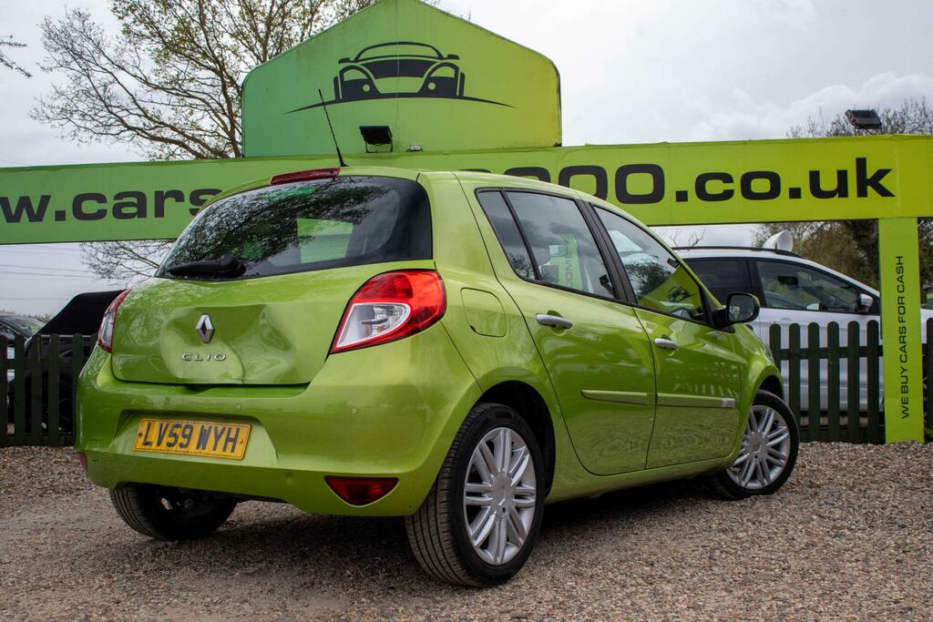 Renault Clio 1.6 Vvt Initiale Tomtom Euro 4 LV59WYH Green #5