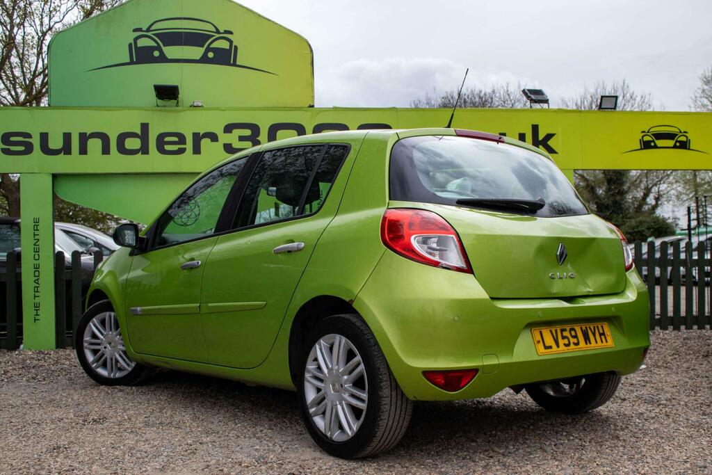 Renault Clio 1.6 Vvt Initiale Tomtom Euro 4 LV59WYH Green #4